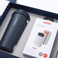 Kit promotionnel personnalisé : Power Bank portable et bloc-notes – Cadeau d'affaires pour entreprise, souvenir d'entreprise