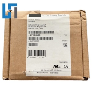 Nuevo módulo de batería SITOP original de 1.2 Ah 6EP1935-6MD11, controlador de programación PLC 6EP19356MD11 en stock - Product Image 1