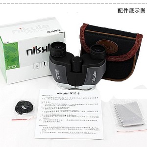 Likeda 10x22 Binoculars Porro Prism Multi Coating Metal Rubber Outdoor Observation Compact Pocket Size - Product Image 2