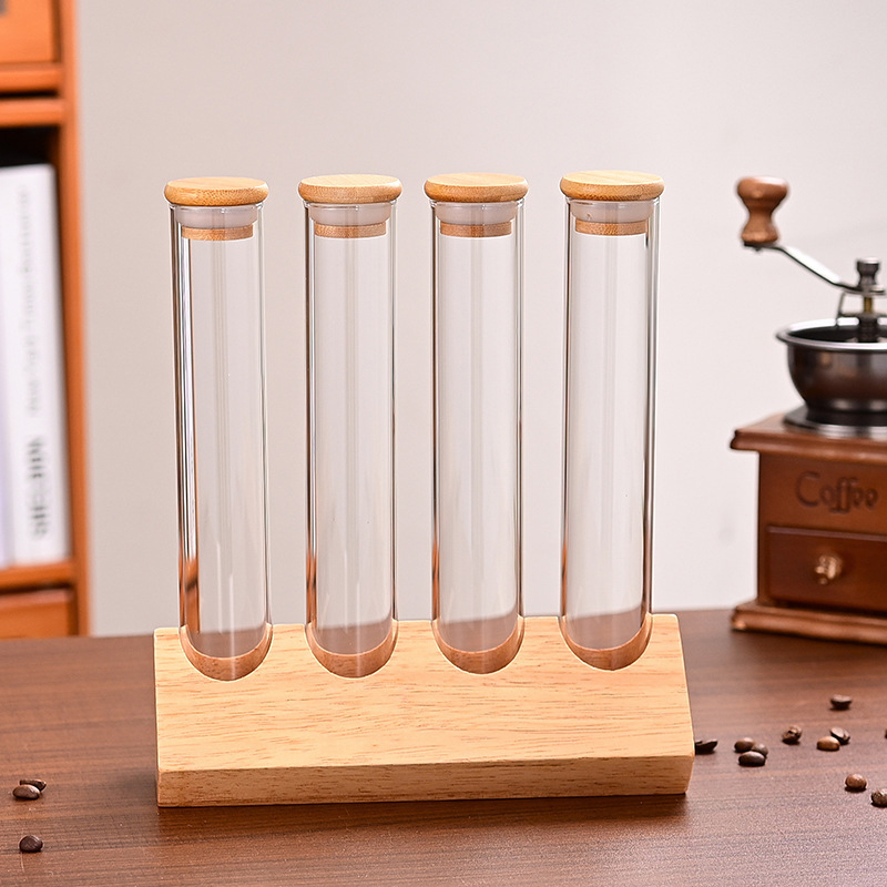 Juego de 4 piezas transparente.