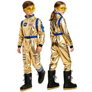 Disfraz de astronauta dorado para niños Yi Xiaoyi, traje espacial, disfraz de Halloween para niños, conjunto de ropa para actuaciones - Product Image 5