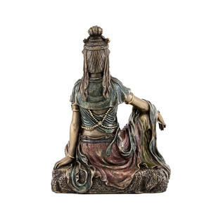 Acqua e la Luna Quan Yin Statua Dea della Misericordia e Compassione Scultura - Product Image 3