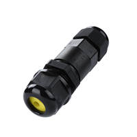 Connecteur étanche M20 1 entrée 2 sorties pour éclairage LED extérieur, connecteur fil à fil pour câblage extérieur et contrôle de puissance industriel