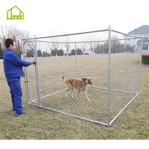 Sıcak ucuz çelik büyük pet köpek kulübesi bir kapı ile - Product Image 1