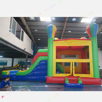 Château gonflable pour enfants de 9x4m, aire de jeux gonflable, château gonflable à sauter, toboggan gonflable, château gonflable à sauter