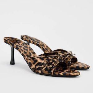 Tacones mujeres 2024 zapatos de mujer tipo <span class=keywords><strong>Francia</strong></span> una correa con Bowknot sandalias para zapatos de mujer tacones altos Chaussures Pour Femmes - Product Image 4