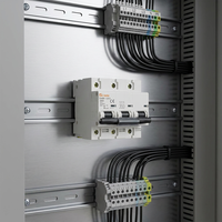 Disjoncteur miniature DAB6-100 3P (IEC/EN 60898-1) à prix d'usine Shanghai, protection contre les surcharges et les courts-circuits CDADA