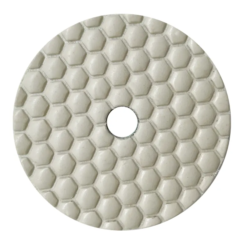 Almofada de polimento seco 3, almofadas de polimento flexíveis de granito mármore concreto