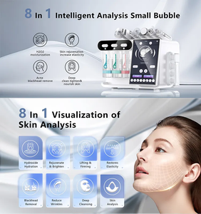 Hydro <span class=keywords><strong>Diamond</strong></span> <span class=keywords><strong>Microdermabrasion</strong></span> mesin wajah <span class=keywords><strong>8</strong></span> in <span class=keywords><strong>1</strong></span>, mesin pengupas Aqua Jet oksigen - Product Image 6