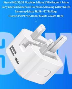New Foldable UK <b>Plug</b> 35W <b>Smart</b> Charger USB-A and Type-C Ports with Dynamic Power Distribution - Product Image 6