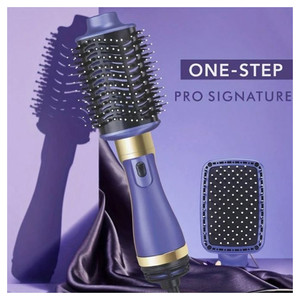 2合1大功率热风梳子吹风机刷子和矫直器3温度设置便携式造型工具 - Product Image 5