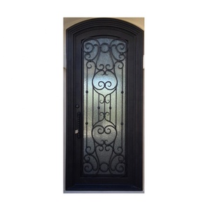 Belle porte en fer design portes en acier porte en fer unique rupture thermique - Product Image 4