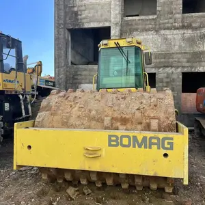 Mesin roller drum tunggal Bomag BW217D bekas dibuat di Jerman