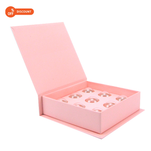 cheap price custom Caja carton caja dulces Luxury pink chocolate packaging gift box