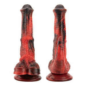 Grosir simulasi warna campuran mainan seks sumbat Anal Ian Penis hewan Alien Dildo untuk pria - Product Image 2