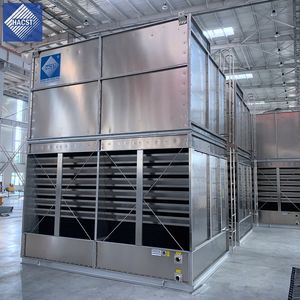 Condensador evaporativo de acero galvanizado HACST para la industria procesadora de carne - Product Image 1