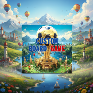 เกมกระดานฟุตบอลโลกแบบกำหนดเอง OEM คุณภาพสูง ผลิตจากกระดาษรักษ์โลก เล่นได้ 3 คน เหมาะสำหรับงานปาร์ตี้และเกมครอบครัว - Product Image 1