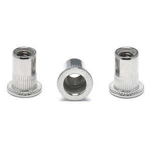 <strong>M3</strong> <strong>Threaded</strong> SS304 Stainless Steel Inner Hex <strong>Rivet</strong> <strong>Nut</strong> Open End Half Hexagon Blind <strong>Rivet</strong> <strong>Nuts</strong> with Reduced Hex Head <strong>Rivet</strong> <strong>Nut</strong> - Product Image 1