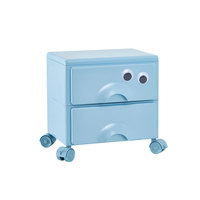 Armoire de rangement moderne en plastique, table de chevet pour enfants, mini armoire de rangement mobile pour salon et cuisine