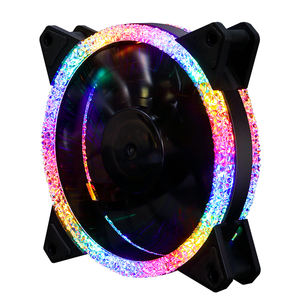 Aigo — boîtier ventilateur <span class=keywords><strong>silencieux</strong></span> 12V DC, 120mm, avec télécommande RGB, pour refroidissement d'ordinateur - Product Image 6