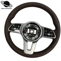 Volant en bois noir pour Mercedes Benz W176 W177 W245 W246 W247 W202 W203 W204 W205 W211 W212 W213 W463 G63 E63 AMG C218