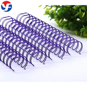 الجملة منخفضة موك كتاب سلك ربط مزدوج حلقة سلك سلك يا للبيع الساخن - Product Image 1