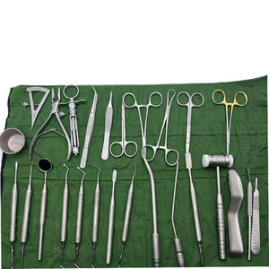 Paquete de 26 Piezas de Instrumentos Básicos para Cirugía de <span class=keywords><strong>Implantes</strong></span> Orales, Juego Completo de Herramientas Quirúrgicas para <span class=keywords><strong>Implantes</strong></span> <span class=keywords><strong>Dentales</strong></span> para Uso Clínico - Product Image 1