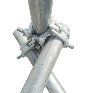 Abrazadera para Tubos de Andamio Galvanizada, Acoplador Doble para Andamio Prensado o Forjado - Product Image 4