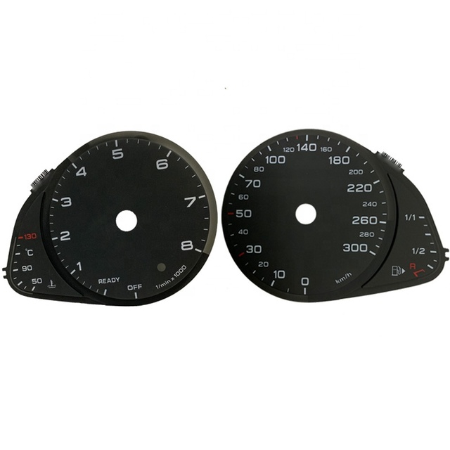 Customs Screen Printing Speedometer Dial Good Light Transmission Automotive Dial