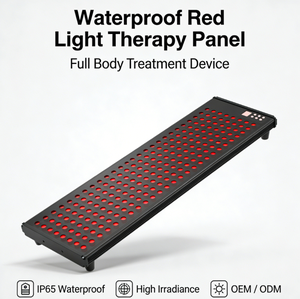 Panneau de luminothérapie rouge étanche sur pied pour tout le corps, 7 longueurs d'onde LED infrarouges, soulagement de la douleur, utilisation en sauna et spa - Product Image 1