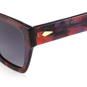 Gafas de Sol Rectangulares Unisex con Montura Completa en Tortuga, Lentes Verdes, Protección UV400, Protección Solar para Adultos - Product Image 6
