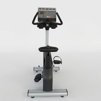 Vélo d'exercice vertical commercial à résistance magnétique, équipement de fitness cardio pour salle de sport avec console numérique