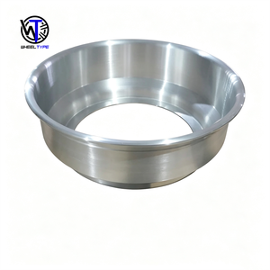 Bordure extérieure <span class=keywords><strong>de</strong></span> jante <span class=keywords><strong>de</strong></span> voiture chromée polie sur mesure Double Step Inner Barrel 14 15 16 17 <span class=keywords><strong>18</strong></span> 19 20 12-32 <span class=keywords><strong>pouces</strong></span> 3-12J pour jante forgée en 3 parties - Product Image 2