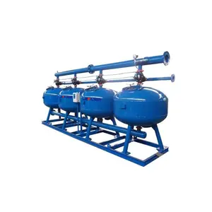 LEFILTER Automatic Backwash Bypass Filtration Shallow Sand Filter