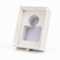 Boîte de rangement coulissante en carton personnalisée de luxe avec logo du fabricant