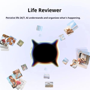 Lookl L1 AI Wearable Camera Multimodal Lifelogging Cam Auto Generate Vlog Comic Portable Hands-Free Video Recorder Ultra-light 3 - Product Image 2