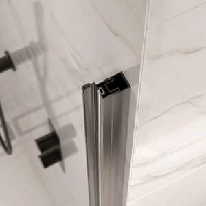 <span class=keywords><strong>Mampara</strong></span> <span class=keywords><strong>de</strong></span> <span class=keywords><strong>Ducha</strong></span> Moderna 2026 con Marco Fijo y Cristal en Negro Mate con Cristal Acanalado, Puerta <span class=keywords><strong>de</strong></span> <span class=keywords><strong>Ducha</strong></span> para Baño, Puerta <span class=keywords><strong>de</strong></span> <span class=keywords><strong>Ducha</strong></span> Walk-in - Product Image 3