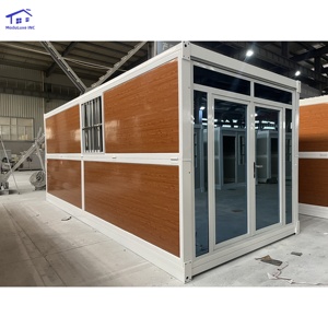 Custom Contemporary Eco-Friendly Villa Foldable Container Design Steel Sandwich Panel Material for Sustainable Resorts Hotels - Product Image 1