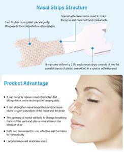 Bandes nasales respiratoires les plus vendues : Arrêtez les ronflements, aide au sommeil, congestion nasale, rhinite, points rafraîchissants - Product Image 4