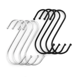 L/M/S Multi-Functionele Verdikte S-Vormige Metalen Iron Plated Haak Badkamer Keuken Haak Hanger slaapkamer Kleren Opknoping Haak