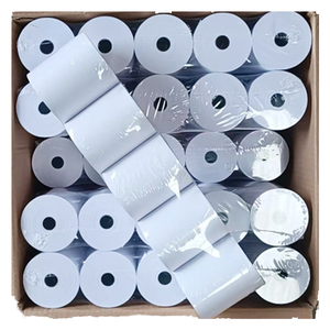 Papel Térmico Personalizado de Una Sola Capa de 80x80 mm para Caja Registradora de Alta Calidad - Product Image 1