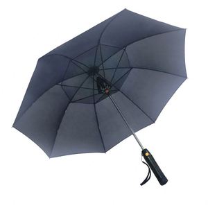 Sombrilla con Ventilador Anti-Calor para Viajes, Sombrilla con Cubierta de Malla de Seguridad, Solución de Refrigeración Manos Libres para Caminatas al Aire Libre - Product Image 2
