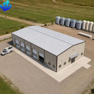 Kits d'entrepôt préfabriqués en acier isolés avec panneaux EPS de qualité supérieure, taille personnalisée, pour usine de fabrication - Vente chaude - Product Image 3