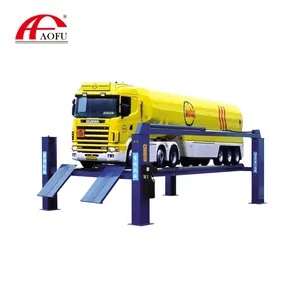 Large capacity 12 Ton 4 post car lift device for large vehicle