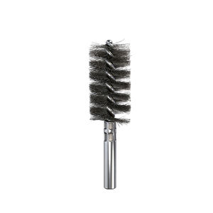Brosse à tuyaux DIY à longueur personnalisable avec poils en carbure de silicium pour l'élimination de la rouille - Product Image 1