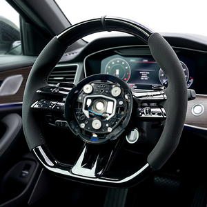 Nâng <span class=keywords><strong>c</strong></span>ấp vô lăng bằng sợi carbon & Alcantara/da tùy chỉnh cho <span class=keywords><strong>Mercedes</strong></span>-<span class=keywords><strong>Benz</strong></span> AMG S-<span class=keywords><strong>Class</strong></span> W223/W222 <span class=keywords><strong>C</strong></span>-<span class=keywords><strong>Class</strong></span> W204/W205/W206 - Product Image 2