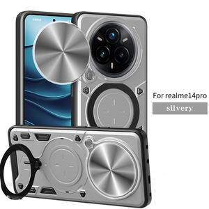 Funda Protectora Magnética con Lente Deslizante y Soporte para Coche, Antigolpes, para Realme 16 C83 P4 Power <span class=keywords><strong>Note</strong></span> 80 - Product Image 6