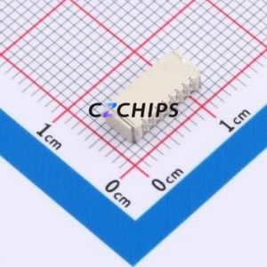 ZX-SH1.0-8PWT Wire-to-Board Pin Header SMD,P=1mm,Horizontal Mount Connector 1x8P 1mm Horizontal Mount SH - Product Image 2