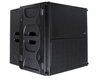 Equipo de sonido de iluminación de audio y video profesional Altavoces Dual Altavoz pasivo de matriz lineal de 8 pulgadas