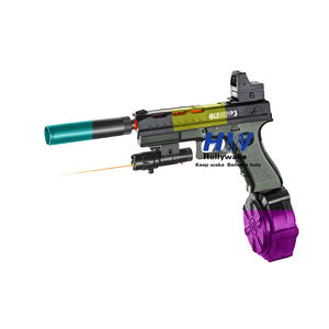 Venta al por mayor de pistolas de juguete Águila del Desierto de calidad pistola automática de gel eléctrico <span class=keywords><strong>m1911</strong></span> pistola de juguete de bolas para niños